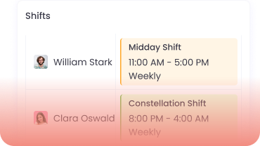 Asistencia de empleados y gestión de turnos con informes de asistencia precisos y gestión de permisos