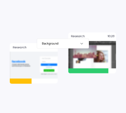 Modo de Fondo para Capturas Discretas