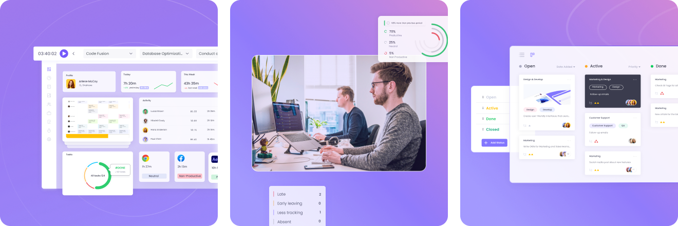 Control de tiempo de desarrolladores para gestión de proyectos