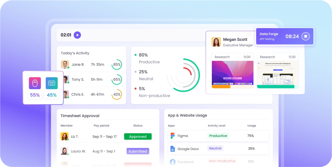 Descarga el rastreador de tiempo para Windows para aumentar la productividad y configurar el seguimiento automático en tu PC