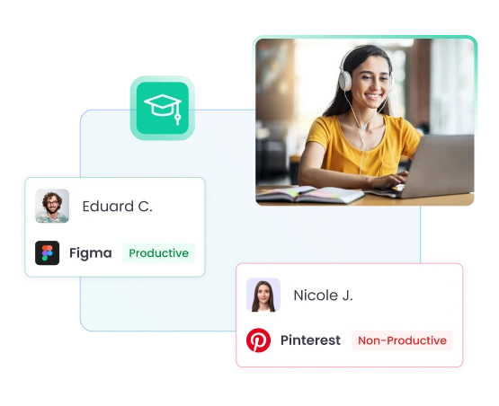 Seguimiento de tiempo para educación y formación para monitorear la planificación de lecciones, enseñanza y tareas administrativas