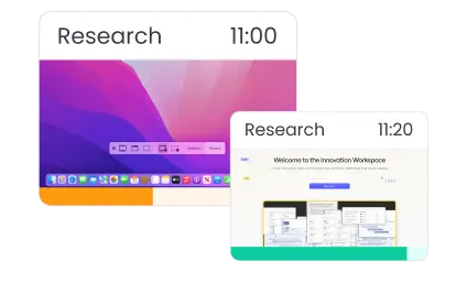 Seguimiento de tiempo con capturas de pantalla periódicas para verificación de productividad
