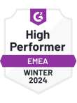 WebWork como High Performer en G2 Winter 2024