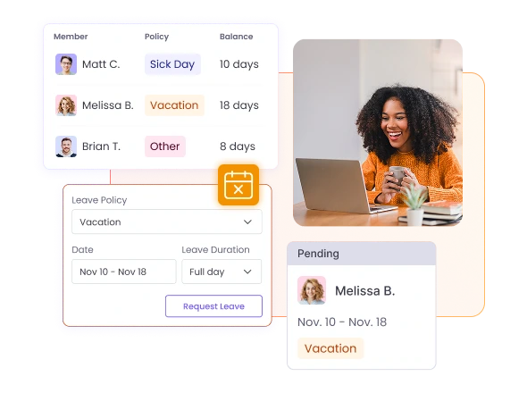 Gestión de ausencias sencilla