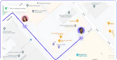 App móvil para rastreo de tiempo del personal sanitario