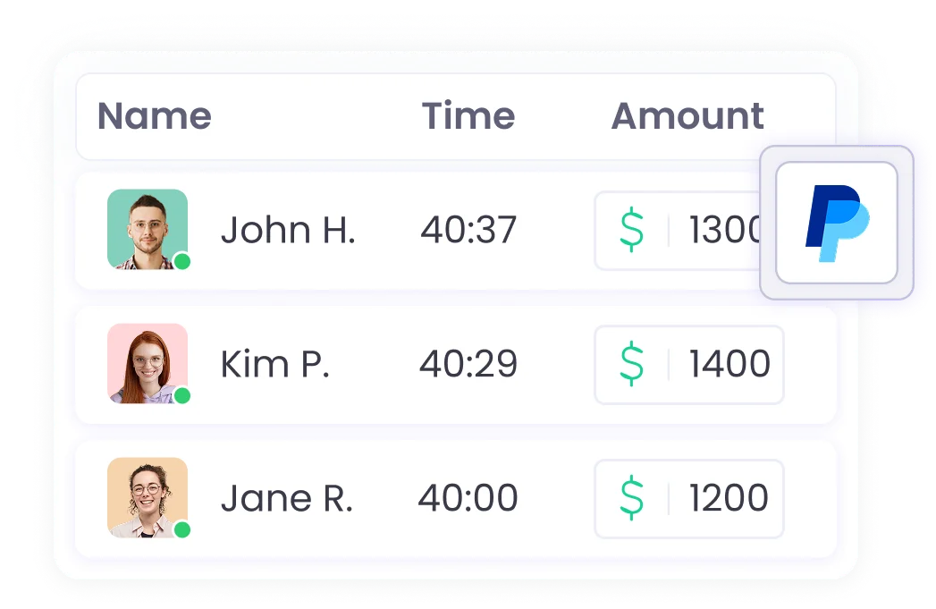 Pagos sin esfuerzo con la integración de seguimiento de tiempo de PayPal