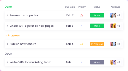 Manage projects and tasks efficiently with project and task management software