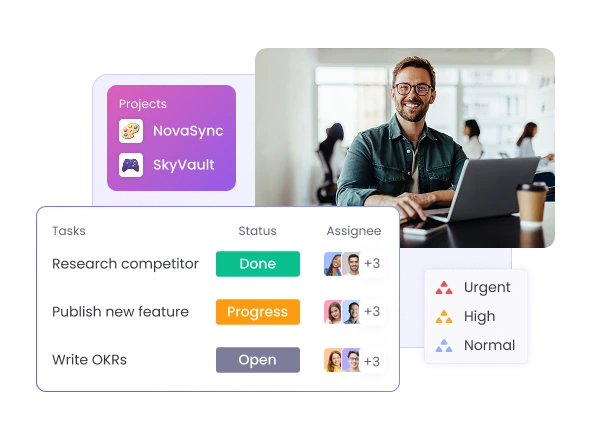 Gestiona proyectos y tareas eficazmente