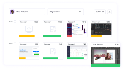 Capturas de pantalla de productividad