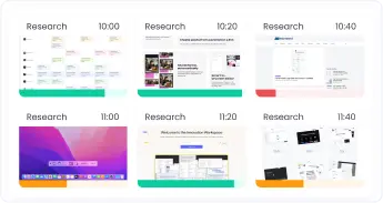 Software de seguimiento con capturas periódicas automáticas para responsabilidad
